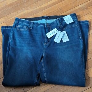 CALVIN KLEIN HIGH RISE DEMI BOOT WOMEN JEANS SIZE 20W